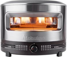 Solo Stove - Pi Prime Gas Burning Pizza Oven - Silver - Front_Zoom