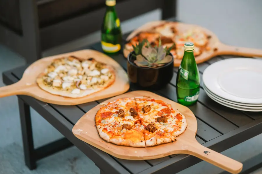 Alt View 13. Solo Stove - Pi Prime Gas Burning Pizza Oven - Silver.
