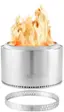 Alt View 11. Solo Stove - Yukon Stand - Silver.