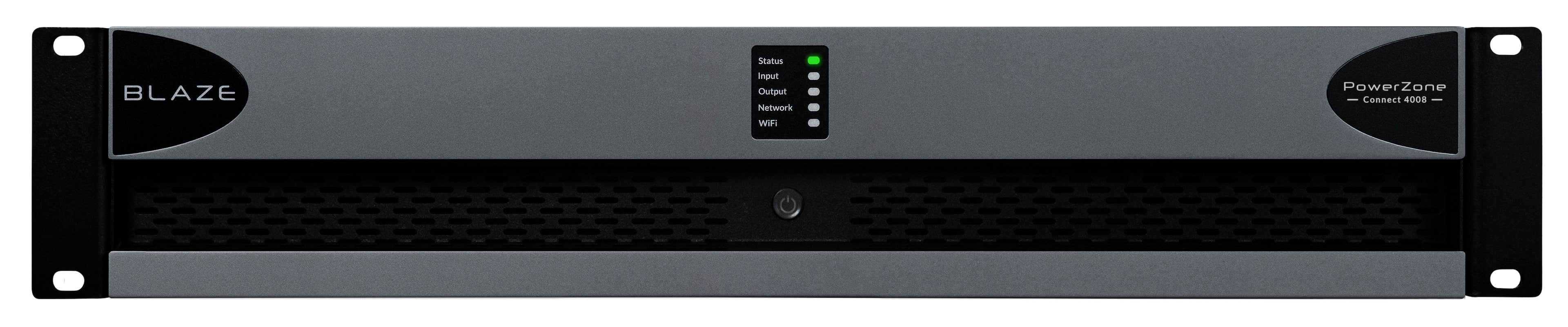 Sonance - Blaze PowerZone™ Connect 4008 – 4000 W DSP-enabled Class-D amplifier with 8 channels (Each) - Black