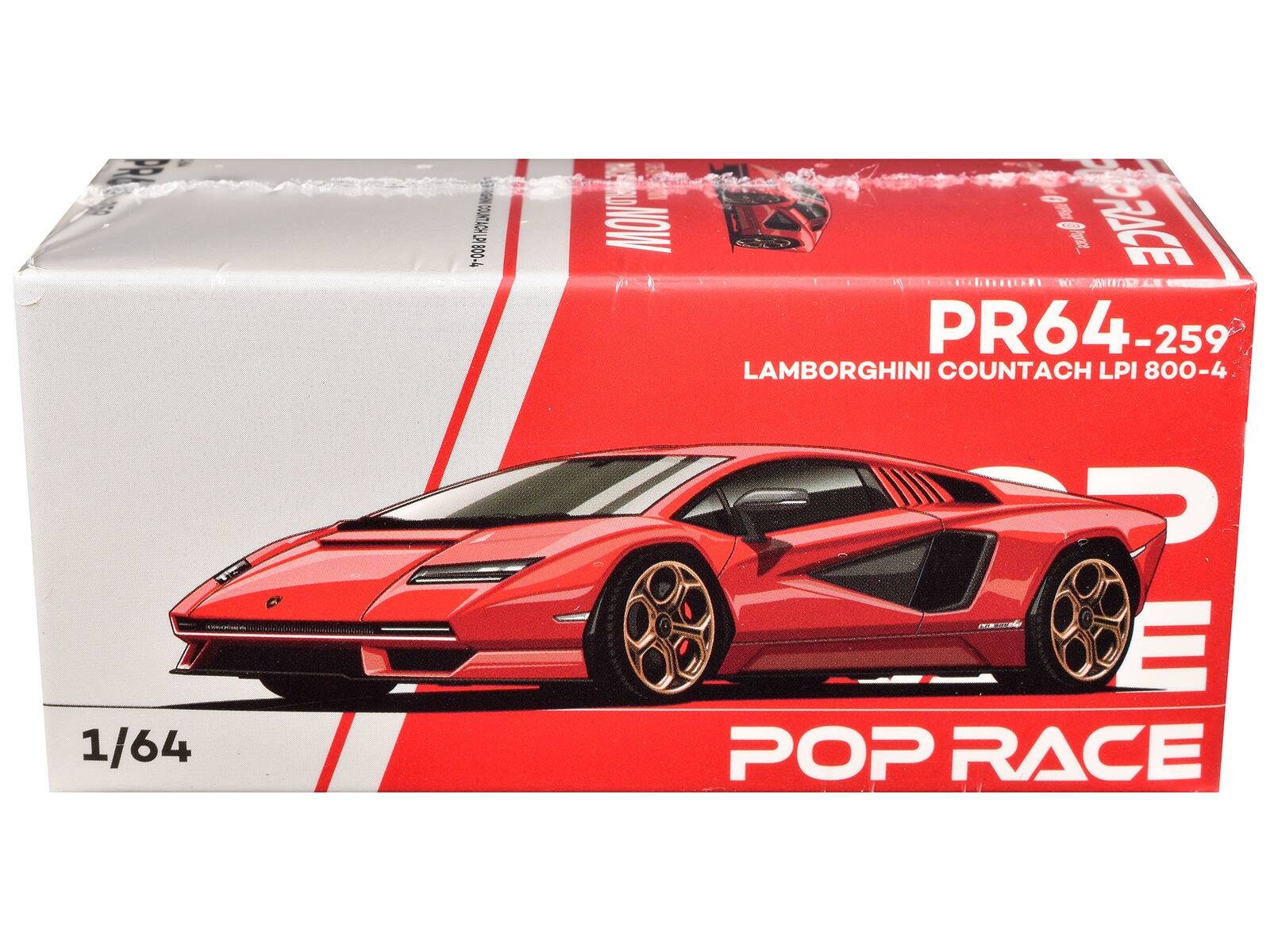PR64-259 LAMBORGHINI COUNTACH LPI 800-4 1/64 POP RACE
