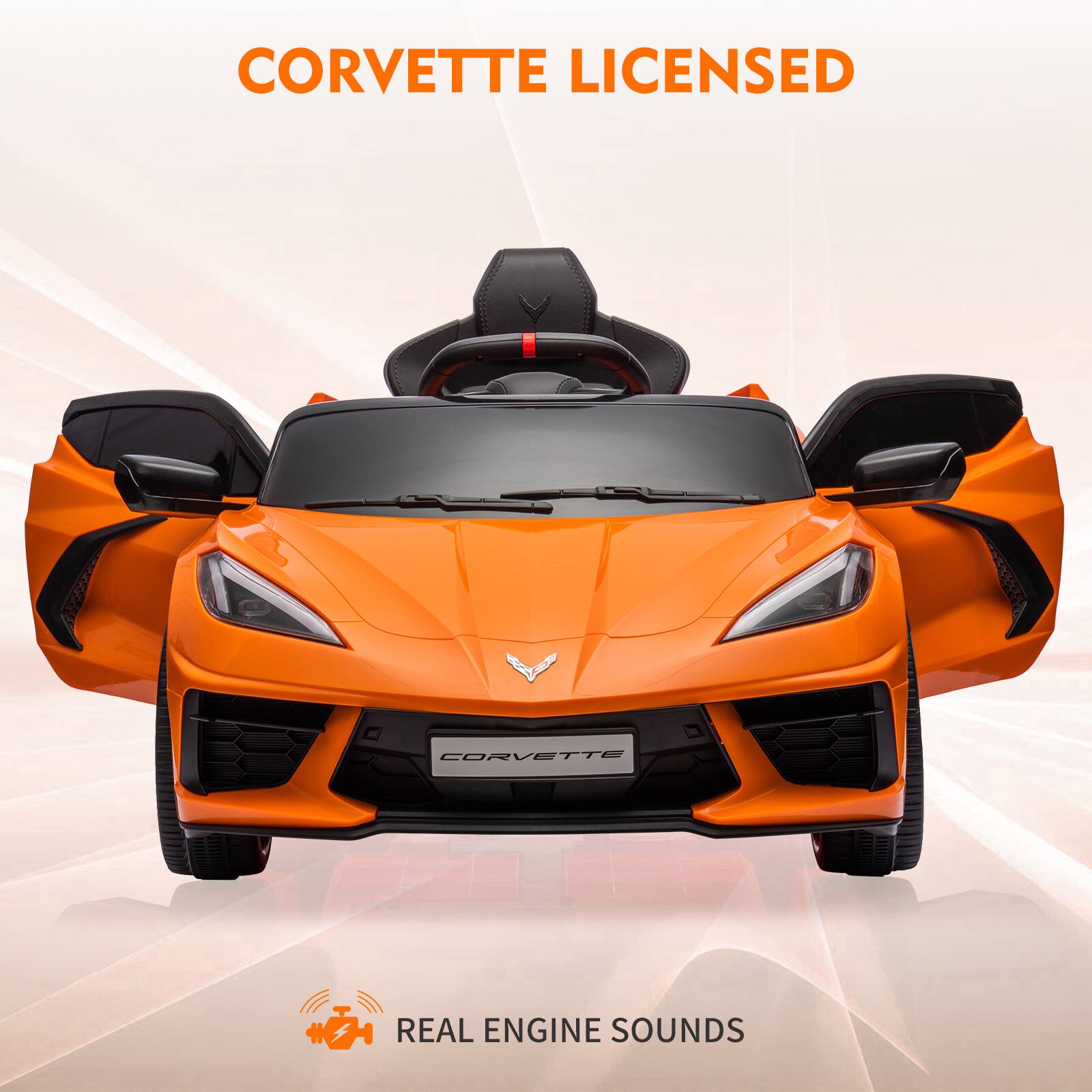 CORVETTE LICENSED  
REAL ENGINE SOUNDS