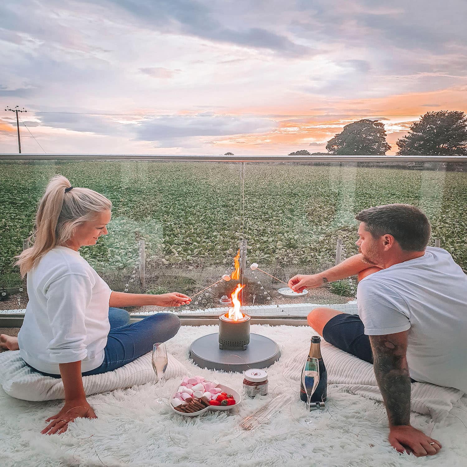 Alt View 11. Solo Stove - Mesa Firepit - Green.