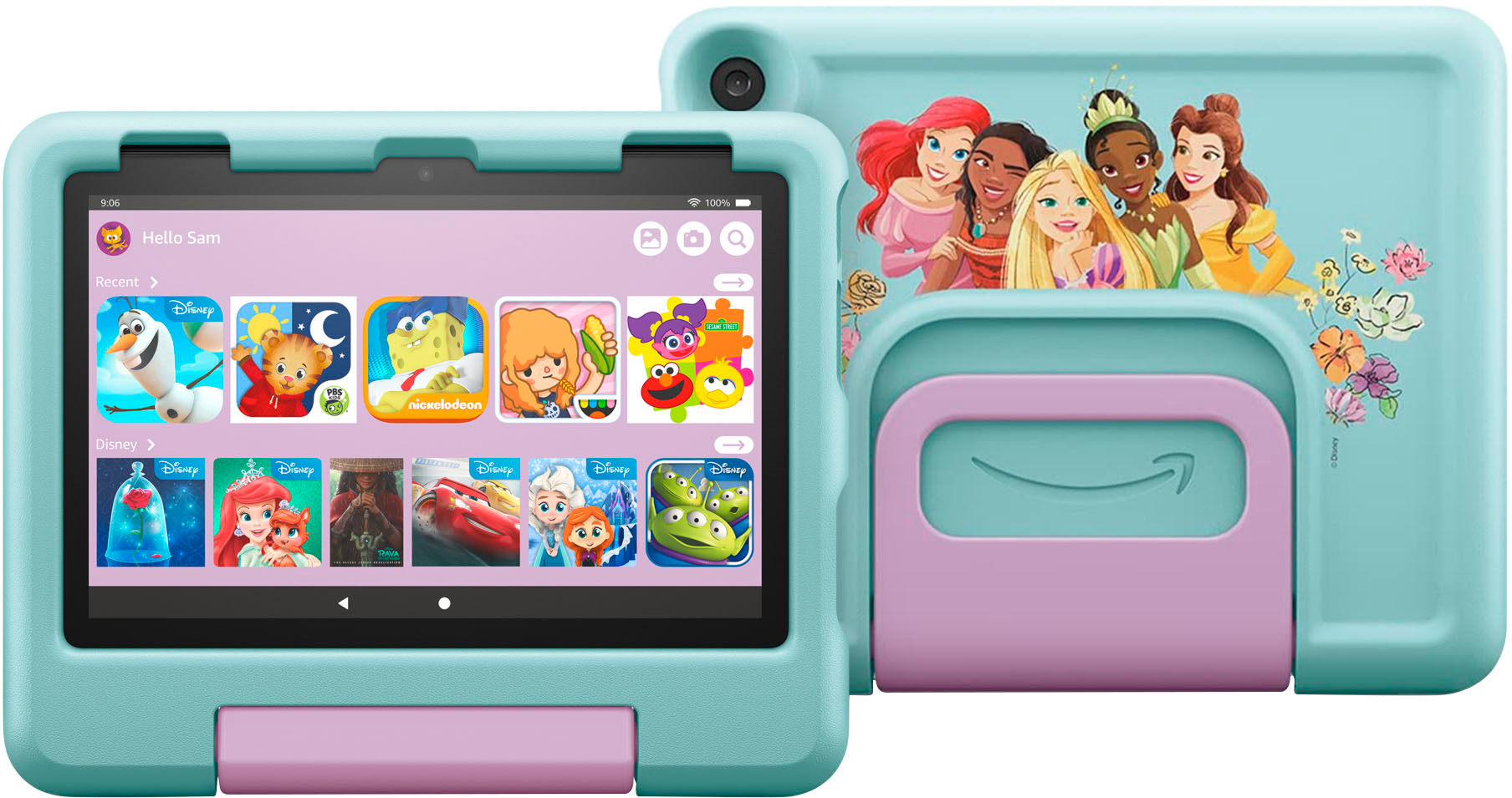 Fire HD 8 Kids – Ages 3-7 (2022) 8 HD Tablet 32 GB with Wi