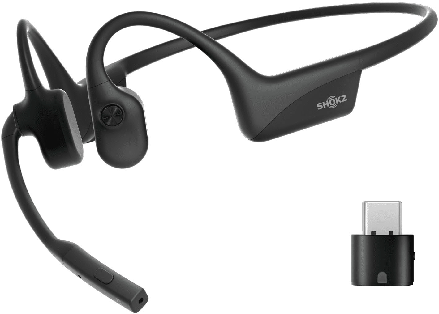 SHOKZ OPENCOMM 2 UC USB-Aワイヤレスアダプタ付属 ヘッドホン