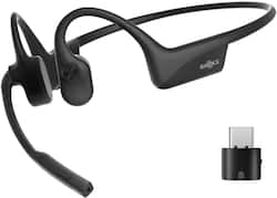 Shokz OpenComm 2 UC USB C Bluetooth Bone Conduction Headset Black Shokz OpenComm 2 UC USB C Bluetooth Bone Conduction Headset Black