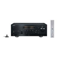 Yamaha - Continuous Power 180 Watt 2.0 Channel Bluetooth Network Stereo Receiver, with Yamaha's MusicCast System - Black - Front_Zoom