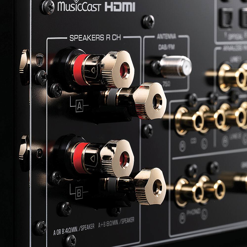 Alt View 11. Yamaha - Continuous Power 180 Watt 2.0 Channel Bluetooth Network Stereo Receiver, with Yamaha's MusicCast System - Silver.