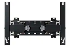 Front. Samsung - 85” The Terrace Outdoor Wall Mount - Black.