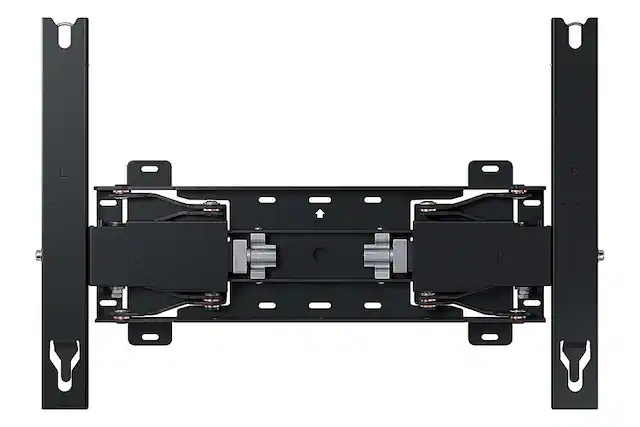 Front. Samsung - 85” The Terrace Outdoor Wall Mount - Black.