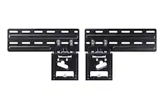 Front. Samsung - Slim Fit Wall Mount - Black.