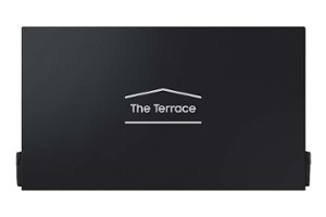 Samsung - 75" Class The Terrace Outdoor Dust Cover - Dark Gray - Front_Zoom