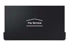 Front. Samsung - 65" Class The Terrace Outdoor Dust Cover - Dark Gray.