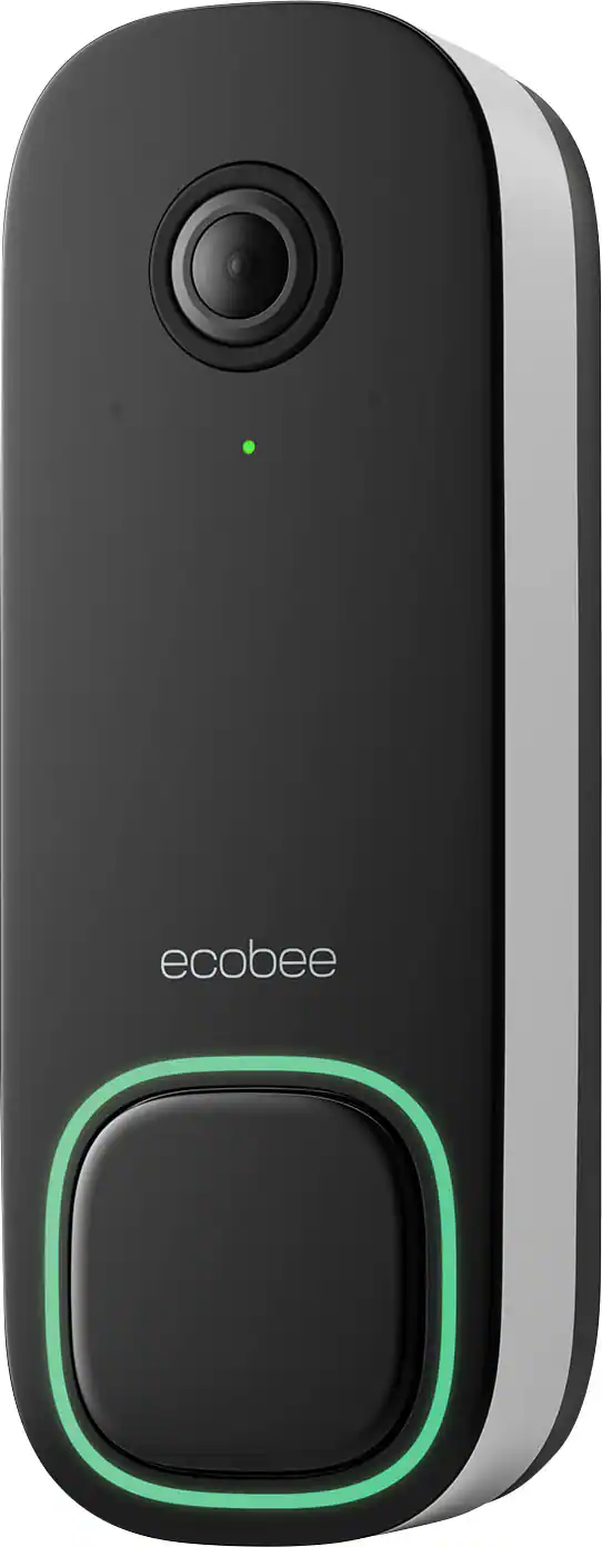 ecobee Smart Video Doorbell Wired with Advanced Person and Package