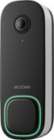ecobee - Smart Video Doorbell - Wired with Advanced Person and Package Detection - Black - Front_Zoom