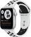 Front. Apple - GSRF Watch Nike SE (GPS) 40mm Silver Aluminum Case with Pure Platinum/Black Nike Sport Band - Silver.