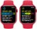 Alt View 4. Apple - Apple Geek Squad Certified Refurbished Watch Series 8 (GPS) 41mm Aluminum Case with (PRODUCT)RED Sport Band - S/M - (PRODUCT)RED.