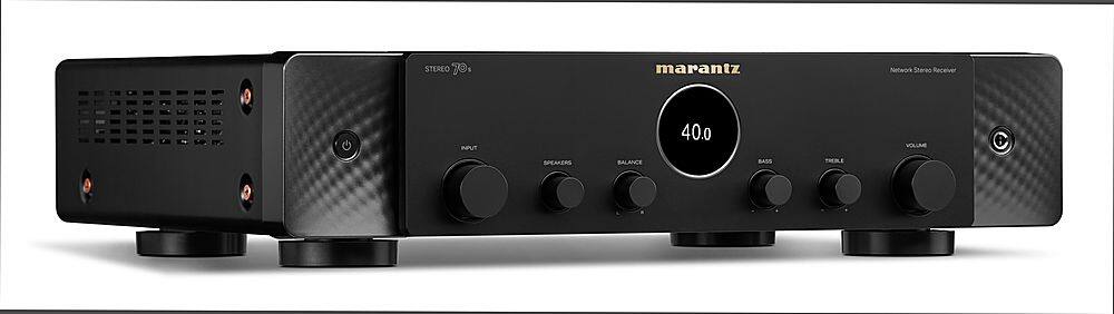 Left. Marantz - STEREO 70s 75W 2.0-Ch. Stereo AV Receiver - Black.