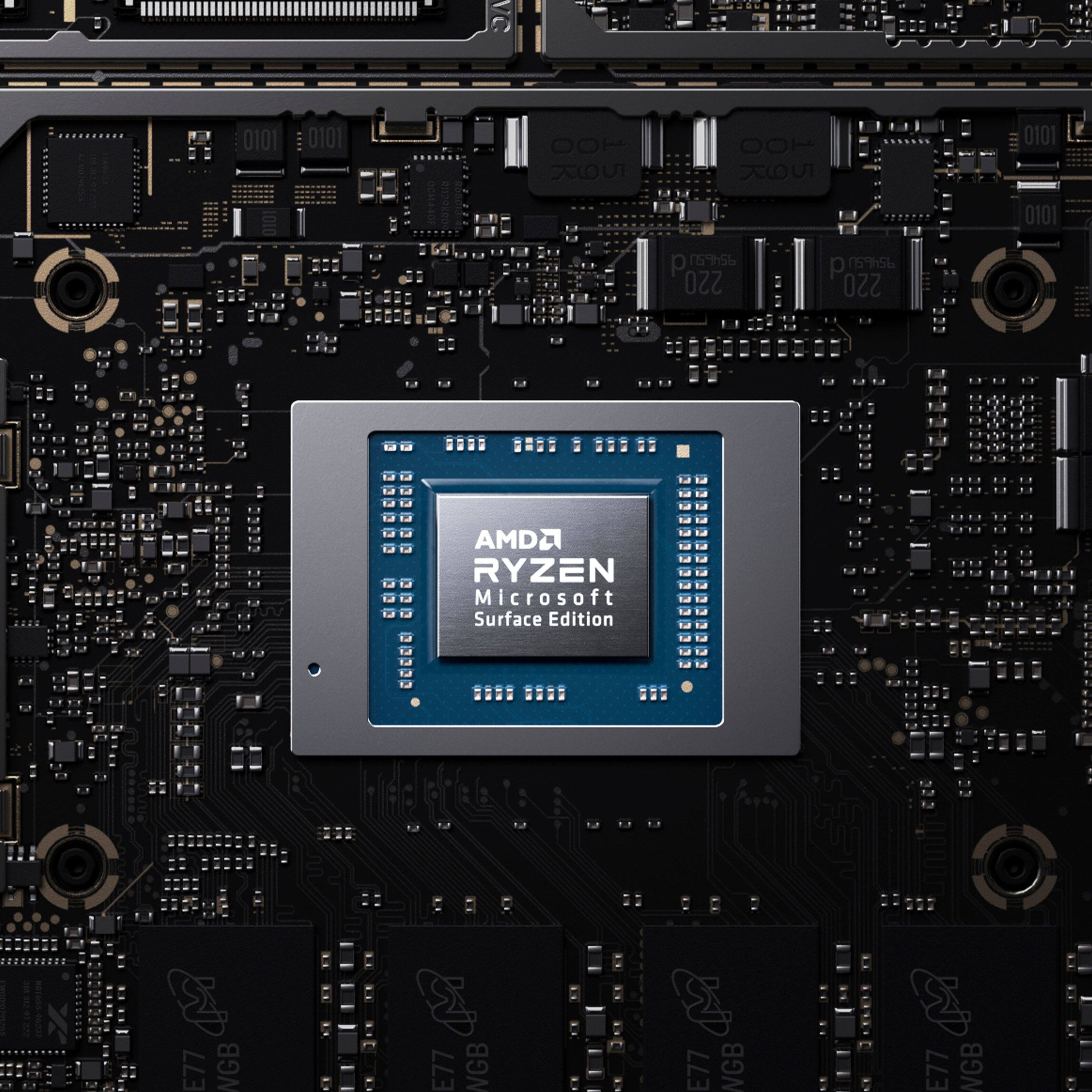 Alt View 16. Microsoft - GSRF Surface Laptop 4 - 13.5” Touch-Screen – AMD Ryzen 5 Surface Edition – 16GB Memory - 256GB Solid State Drive - Matte Black.