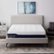 Front. Lucid Comfort Collection - 12-inch Medium-Firm Hybrid Mattress - King - White.