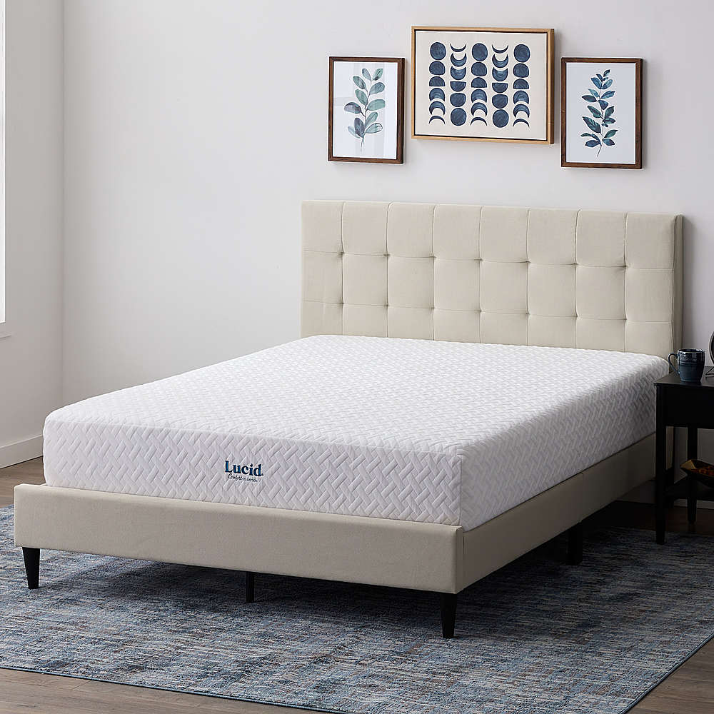 Serta Perfect Sleeper Nestled Night 10 inch Medium Firm Gel Memory Foam Mattress, Size: Twin