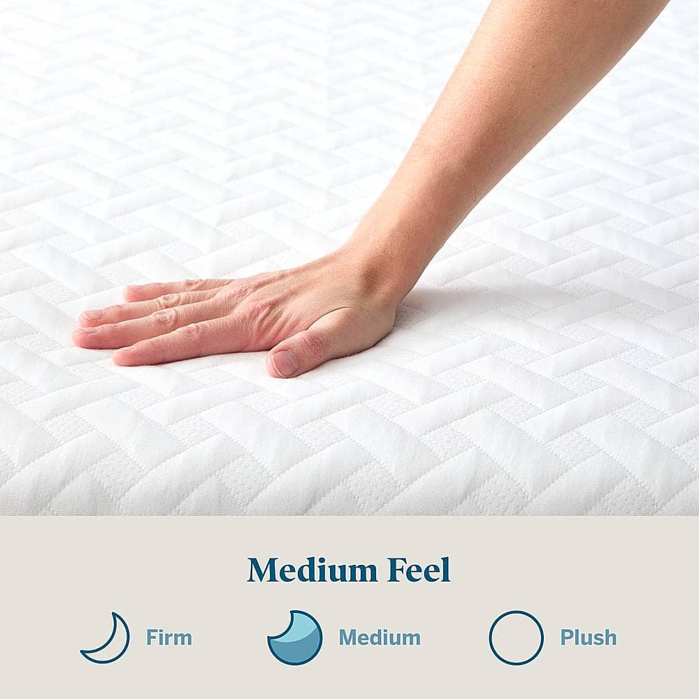 Best Buy: Lucid Comfort Collection 10-inch Medium Firm Gel Memory Foam ...