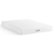 Angle. Lucid Comfort Collection - 8-inch  Plush Gel Memory Foam Mattress-Queen - White.