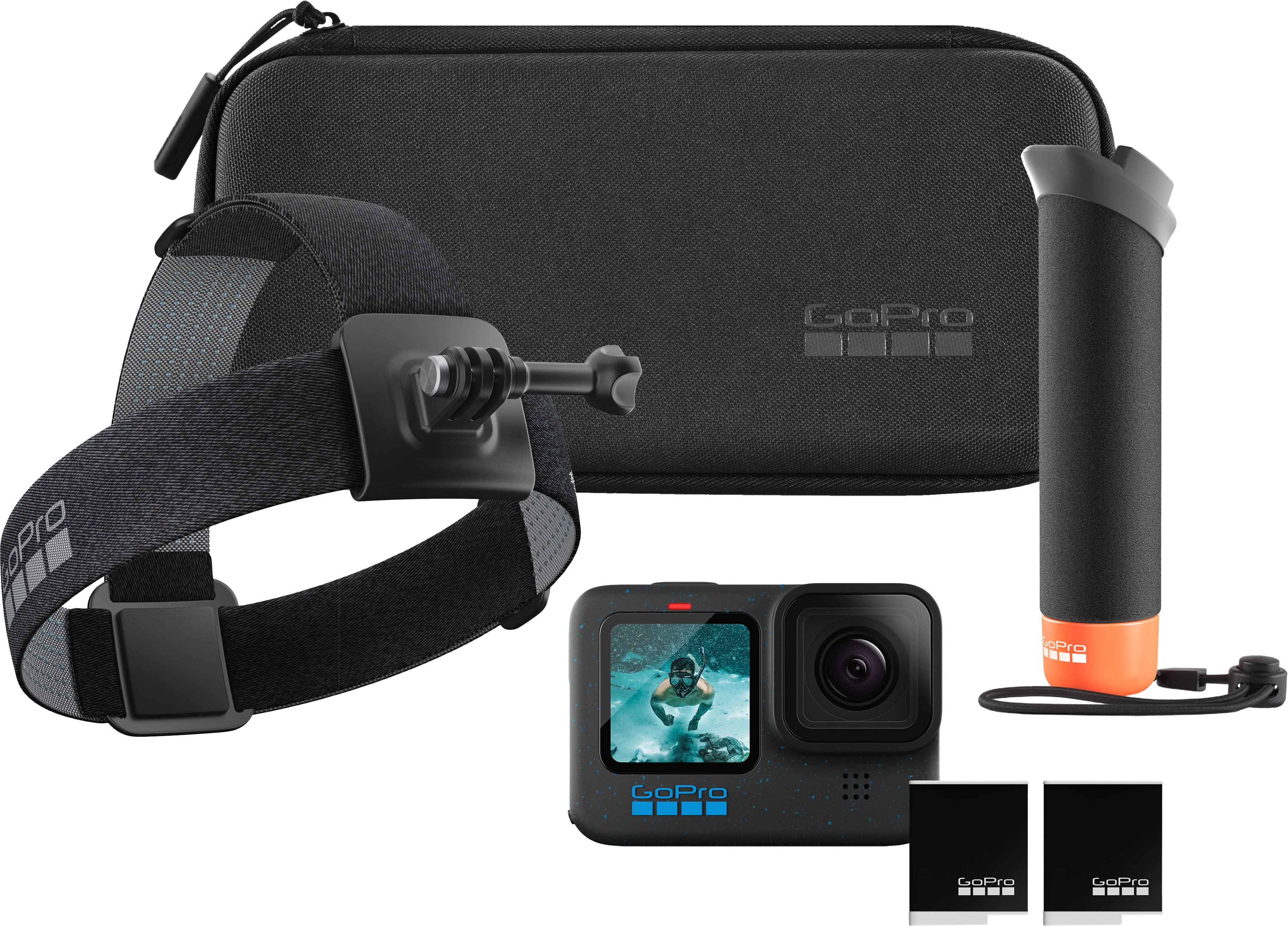 Alt View 1. GoPro - HERO12 Black Action Camera Bundle - Black.