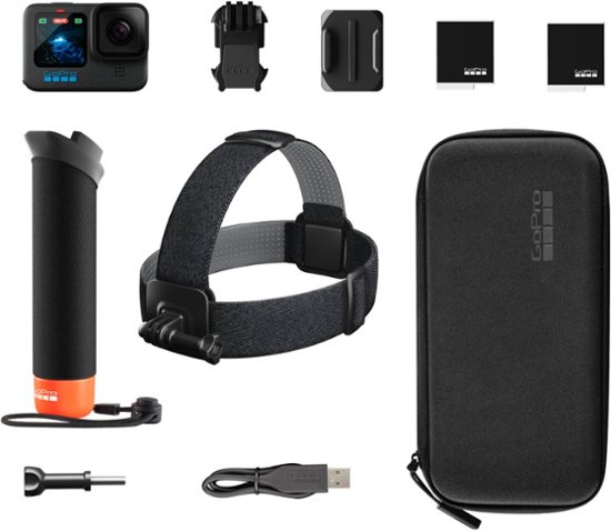GoPro Caméra d'action HERO10 Bundle accessoires