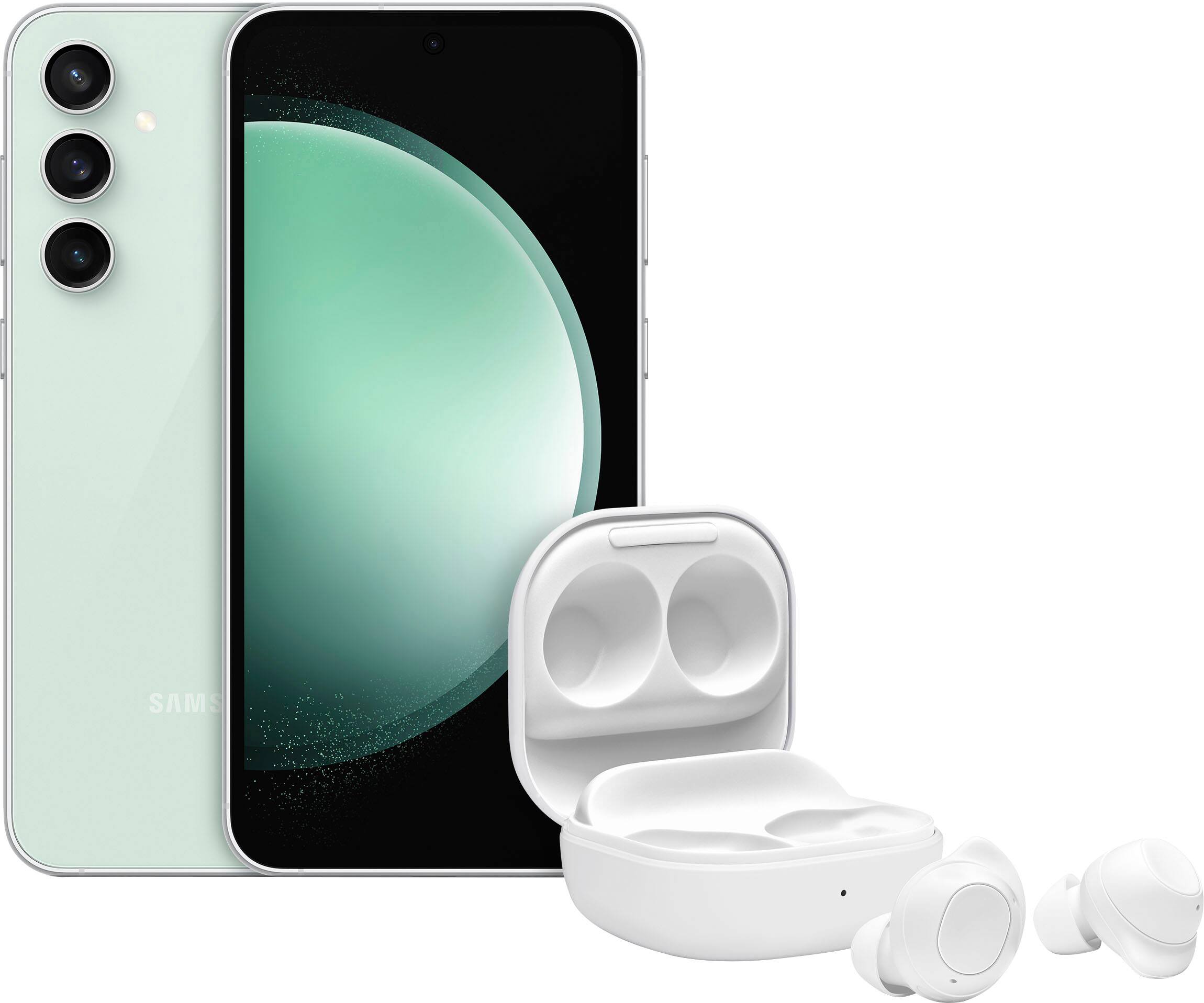 Alt View 20. Samsung - Galaxy S23 FE 128GB (Unlocked) - Mint.