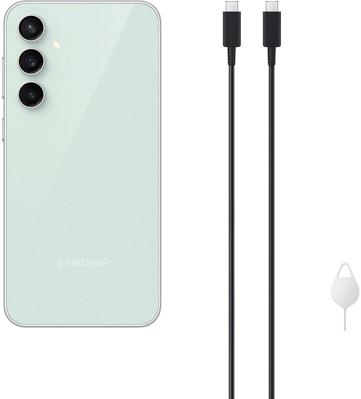 Alt View 22. Samsung - Galaxy S23 FE 128GB (Unlocked) - Mint.