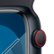 Alt View 12. Apple - Apple Watch Series 9 (GPS + Cellular) 45mm Midnight Aluminum Case with Midnight Sport Band with Blood Oxygen - M/L - Midnight.