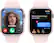 Alt View 15. Apple - Apple Watch Series 9 (GPS + Cellular) 45mm Pink Aluminum Case with Light Pink Sport Band with Blood Oxygen - M/L - Pink.