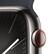 Alt View 12. Apple - Apple Watch Series 9 (GPS + Cellular) 45mm Graphite Stainless Steel Case with Midnight Sport Band w/ Blood Oxygen - M/L - Graphite.