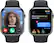 Alt View 15. Apple - Apple Watch Series 9 (GPS + Cellular) 45mm Graphite Stainless Steel Case with Midnight Sport Band w/ Blood Oxygen - M/L - Graphite.