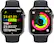 Alt View 17. Apple - Apple Watch Series 9 (GPS + Cellular) 45mm Graphite Stainless Steel Case with Midnight Sport Band w/ Blood Oxygen - M/L - Graphite.