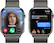 Alt View 15. Apple - Apple Watch Series 9 (GPS + Cellular) 45mm Graphite Stainless Steel Case with Graphite Milanese Loop w/ Blood Oxygen - Graphite.
