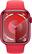 Angle. Apple - Apple Watch Series 9 (GPS + Cellular) 45mm (PRODUCT)RED Aluminum Case with (PRODUCT)RED Sport Band w/ Blood Oxygen - M/L - (PRODUCT)RED.