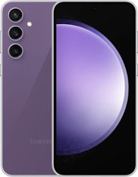 Samsung - Galaxy S23 FE 128GB (Unlocked) - Purple - Front_Zoom