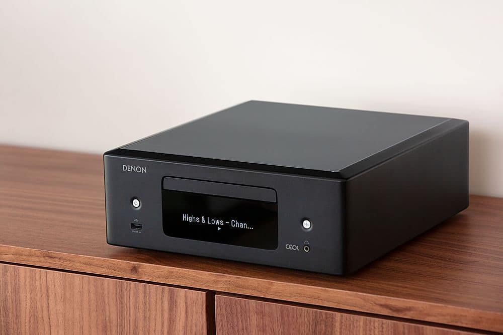 Alt View 15. Denon - CEOL-RCD-N12 65W 2-Ch. Bluetooth Capable with HEOS Stereo Receiver with Alexa - Black.