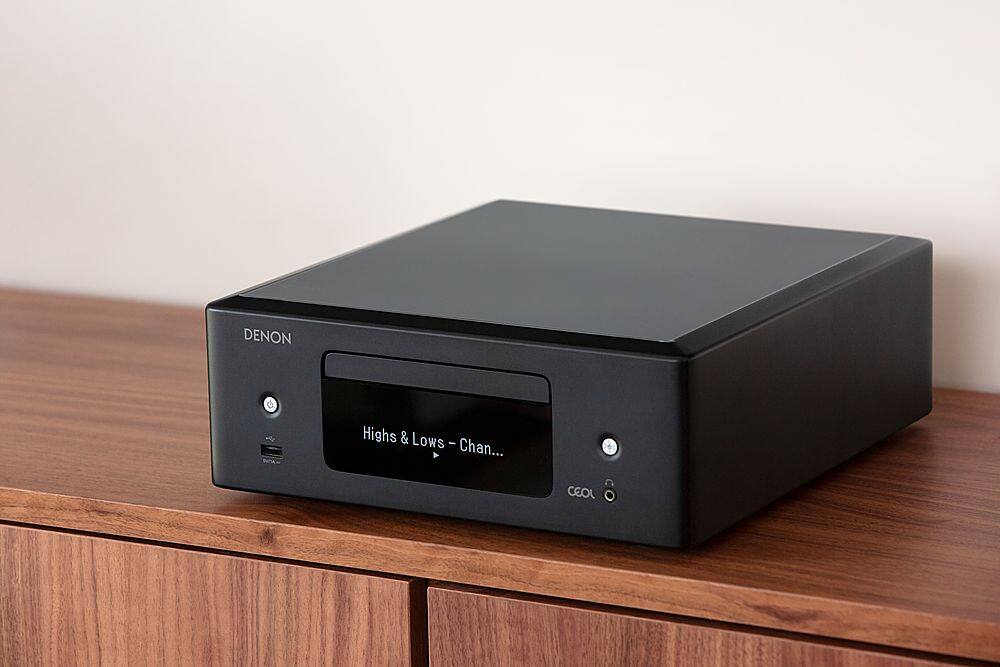 Alt View 15. Denon - CEOL-RCD-N12 65W 2-Ch. Bluetooth Capable with HEOS Stereo Receiver with Alexa - Black.