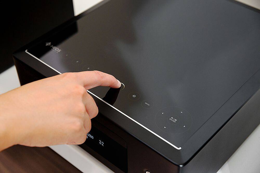 Alt View 11. Denon - CEOL-RCD-N12 65W 2-Ch. Bluetooth Capable with HEOS Stereo Receiver with Alexa - Black.