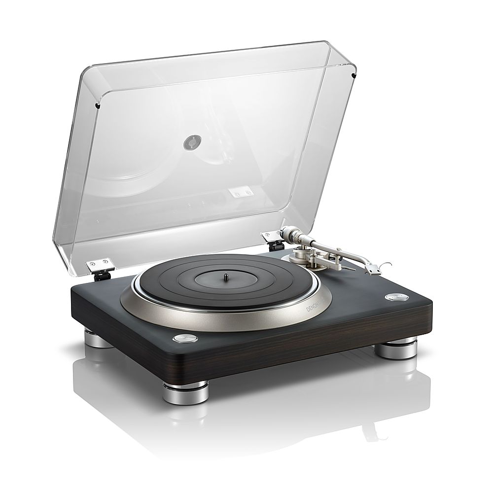 Angle View: Denon - DP-3000NE Record Turntable - Black