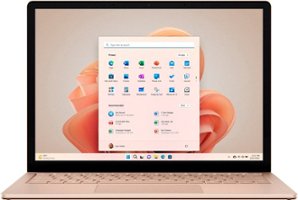 Microsoft - GSRF Surface Laptop 5 – 13.5” Touch Screen – Intel Evo Platform Core i5 – 8GB Memory – 512GB SSD (Latest Model) - Sandstone - Front_Zoom