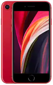 Lively® - Pre-Owned Excellent iPhone SE (2020) 64GB with Lively SIM Card - Red