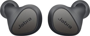 Jabra - Elite 3 True Wireless In-Ear Headphones - Dark Gray - Front_Zoom