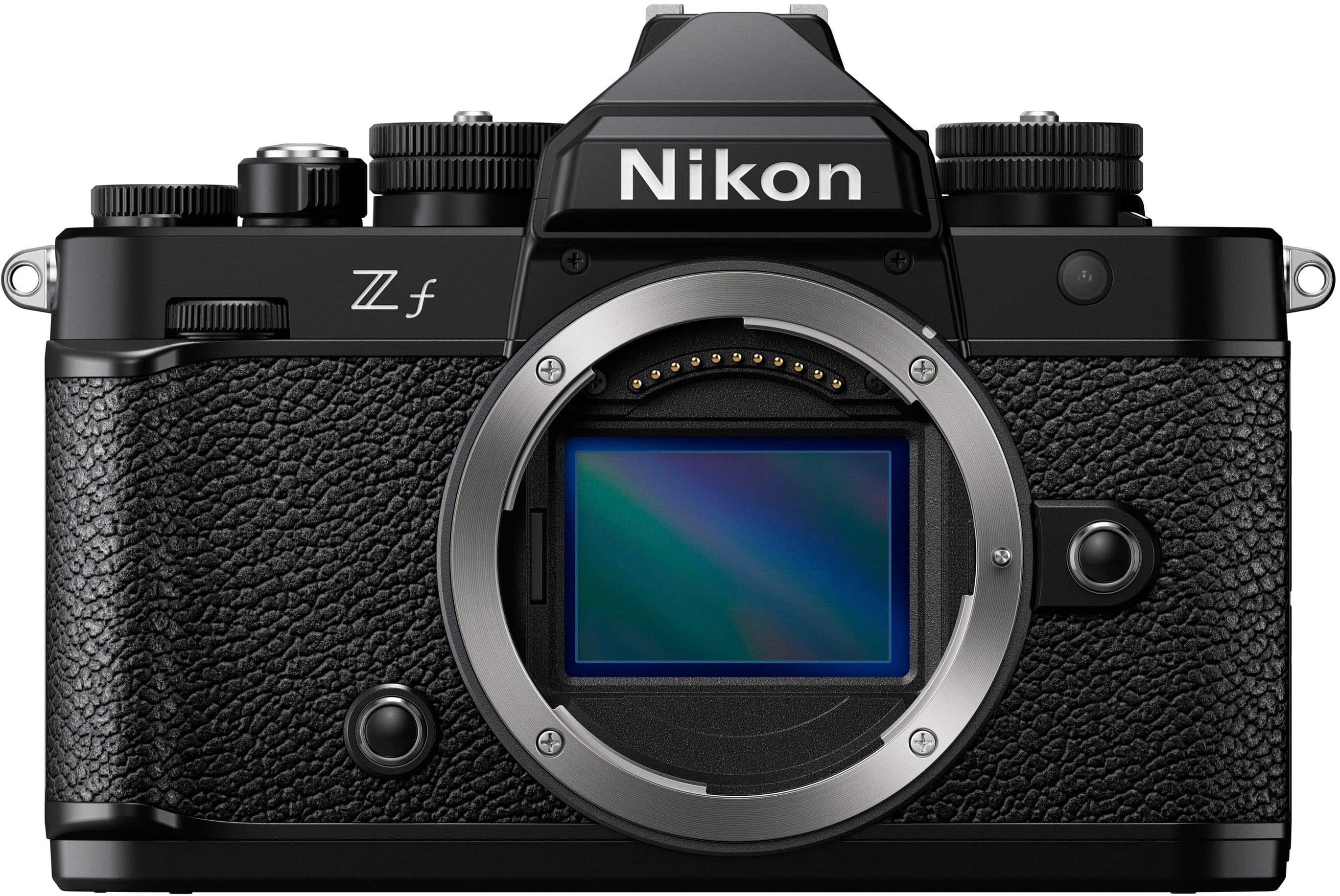 Nikon - Z f 4K Video Mirrorless Camera (Body Only) - Black - Front_Zoom