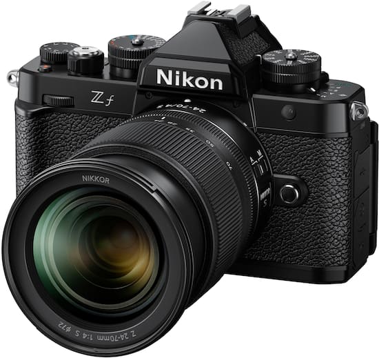 Nikon Z f 4K Video Mirrorless Camera with NIKKOR Z 24 70mm f 4 S