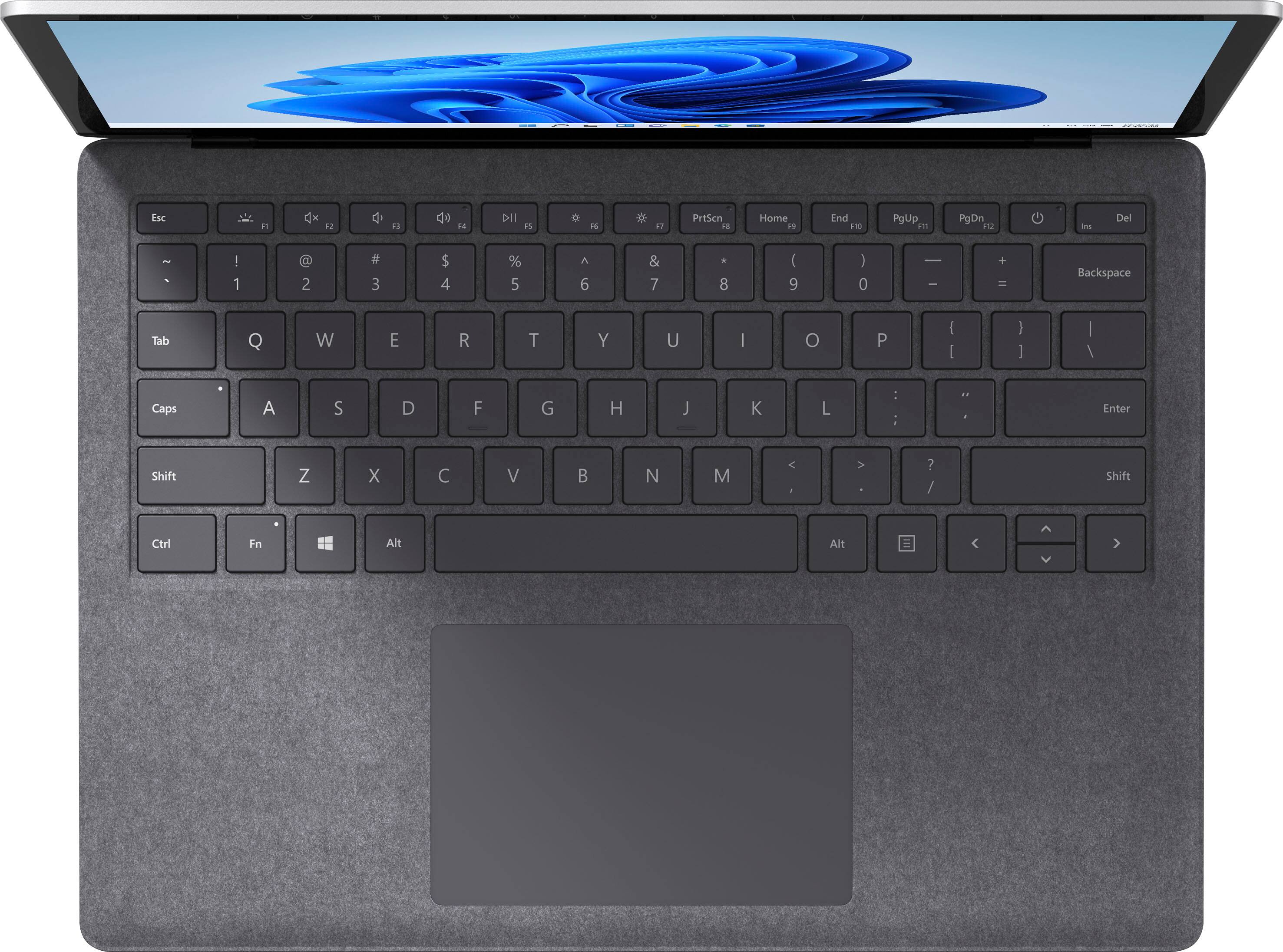 Alt View 15. Microsoft - GSRF Surface Laptop 4 - 13.5” Touch-Screen – Intel Core i5 - 16GB Memory - 512GB Solid State Drive - Platinum.