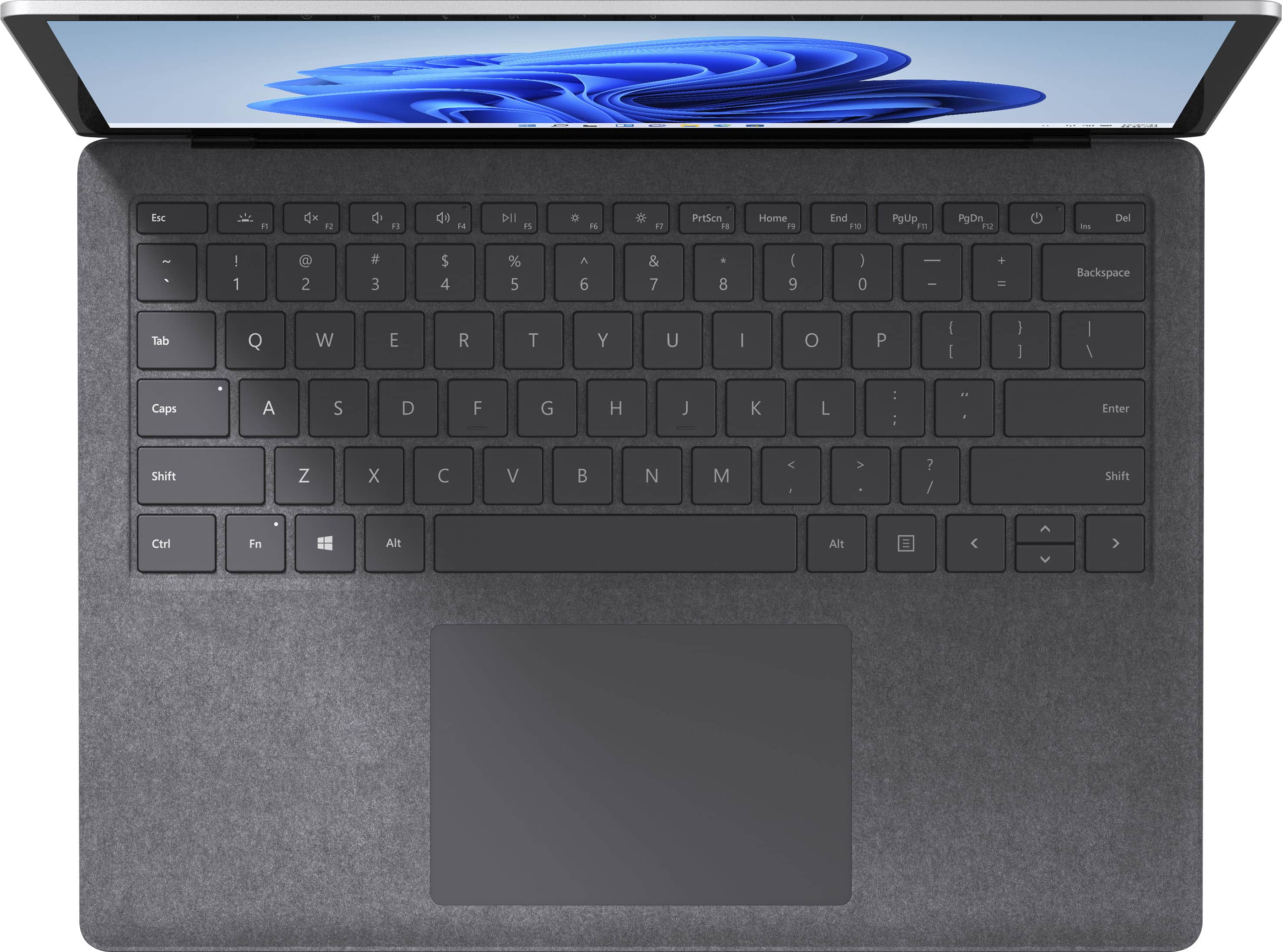 Alt View 15. Microsoft - GSRF Surface Laptop 4 - 13.5” Touch-Screen – AMD Ryzen 5 Surface Edition – 8GB Memory - 128GB SSD (Latest Model) - Platinum.